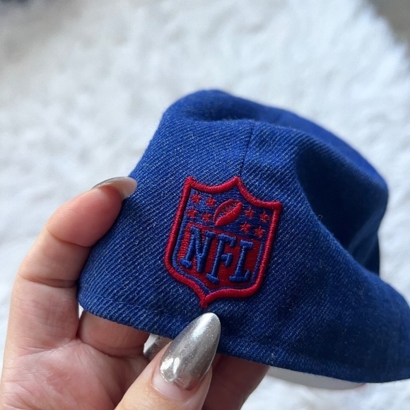 New York NY Giants NFL Football Team Cap Fitted Hat New Era 7 1/2 - Picture 6 of 6